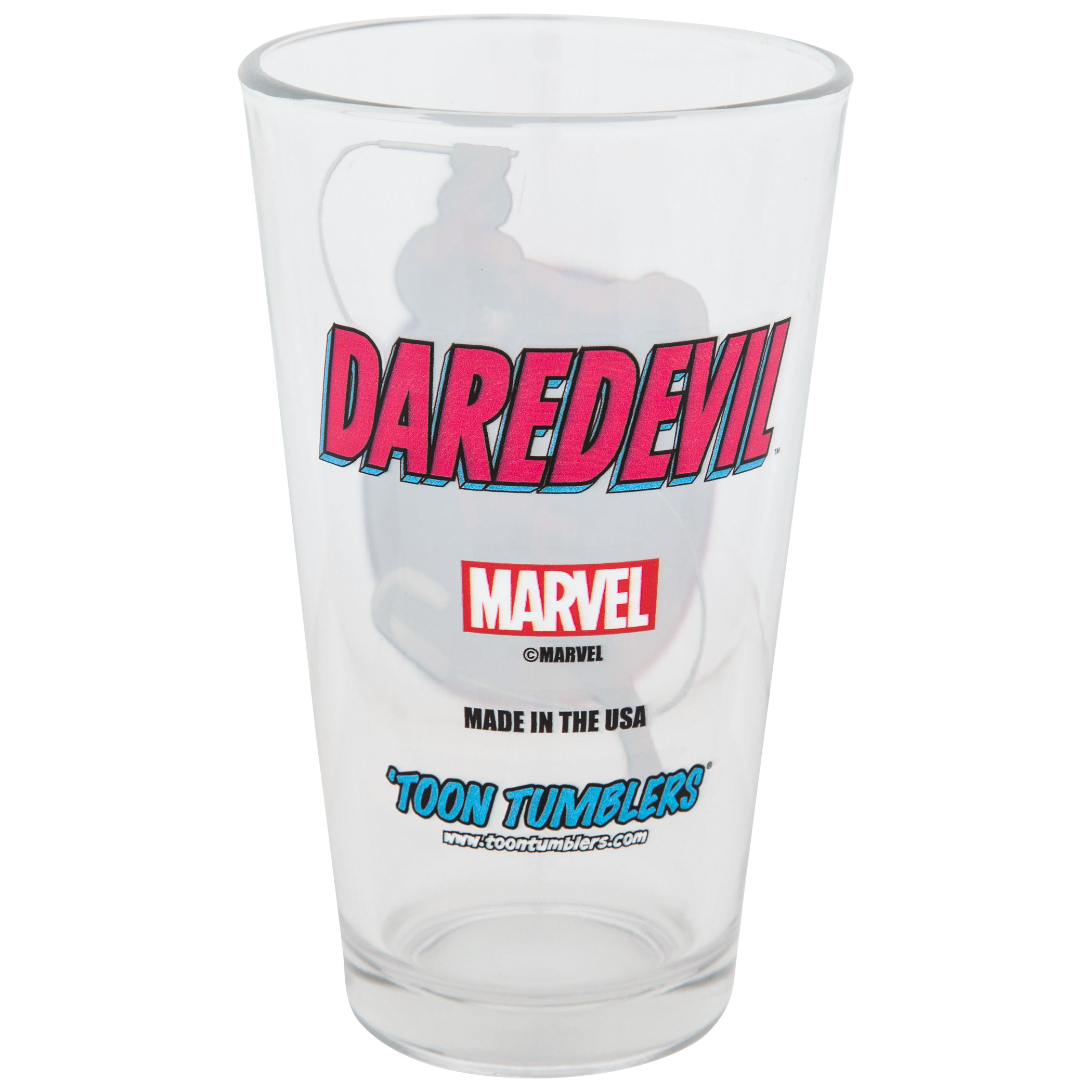 Dare Devil II Comic Art Pint Glass